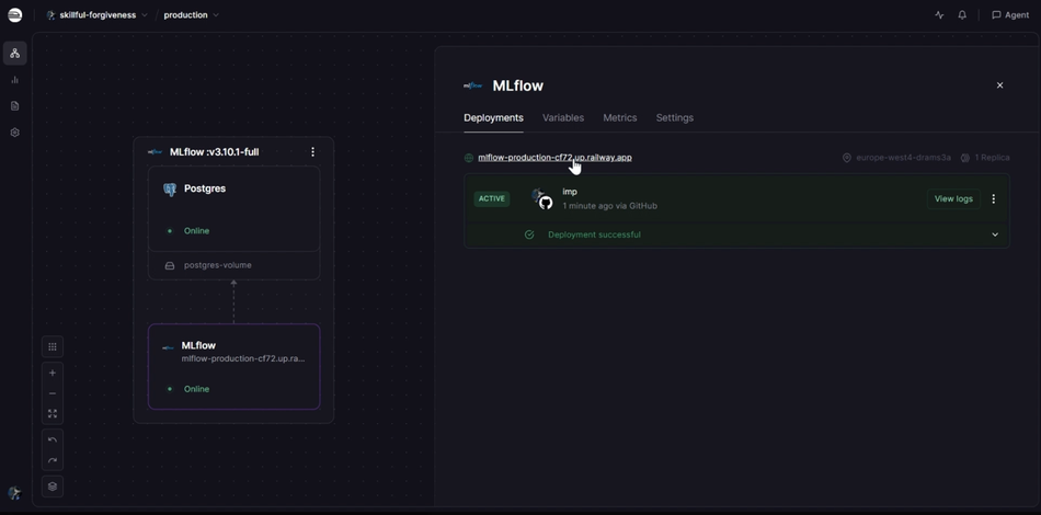 MLflow Address
